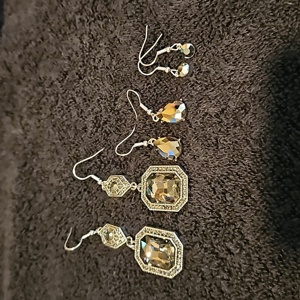3 Pairs Earrings